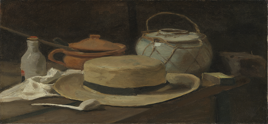 V van Gogh Natura morta con cappello di paglia 1881 Kröller-Müller Museum, Otterlo V van Gogh Natura morta con cappello di paglia 1881 Kröller-Müller Museum, Otterlo